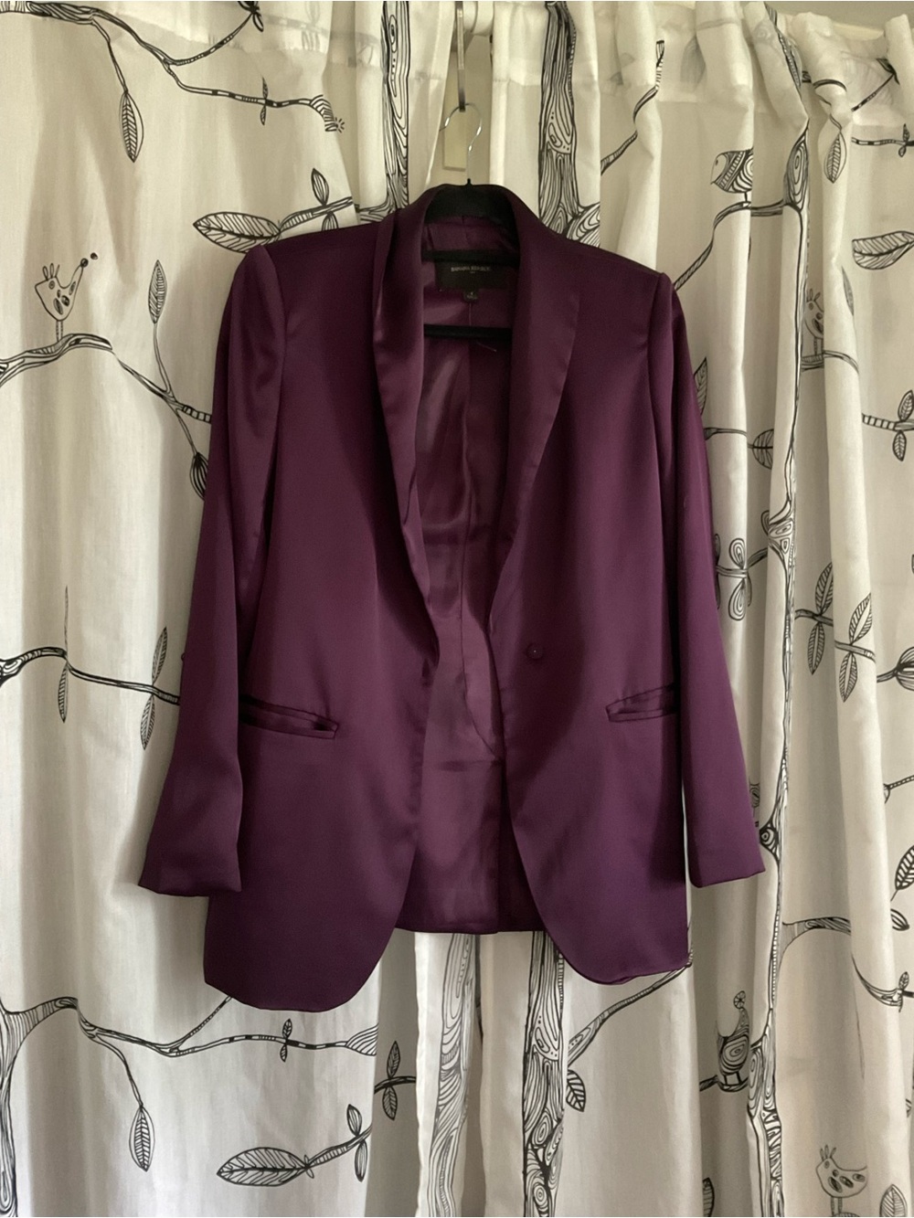 Banana Republic Blazer in Plum